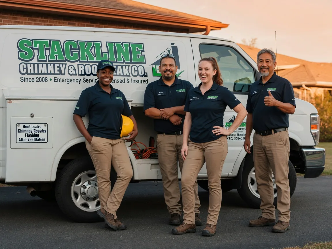 Chimney flashing repair company in Brant, MI